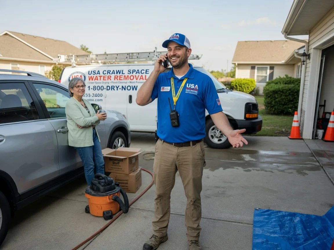 Crawl Space Water Removal Flippin, AR FAQs